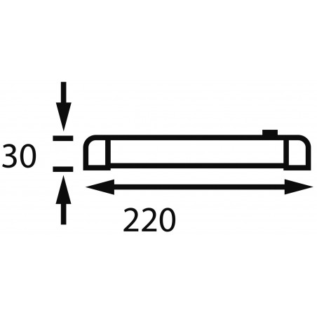 Eclairage sur rail rotatif Turnstripe 838.01