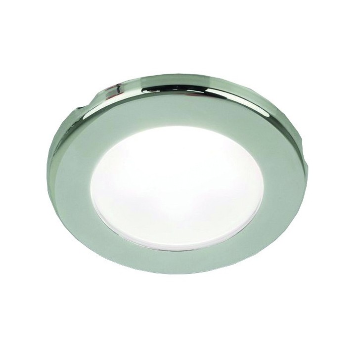 PLAFONNIER EUROLED 75 INOX POLI - 12V