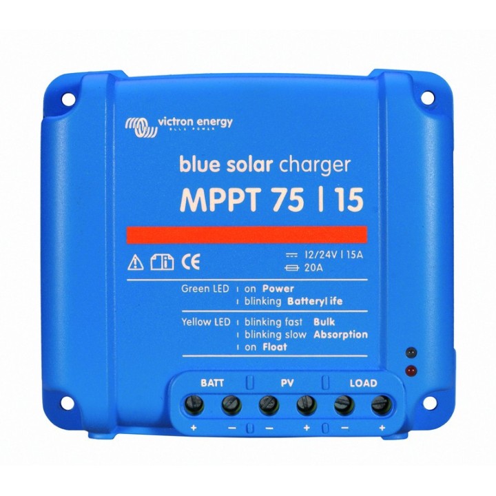 Contrôleur de charge solaire SmartSolar MPPT 75/15 - 12V/24V - 15A