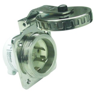 FICHE MÃLE RENFORCÃE 125V/230V - 50A