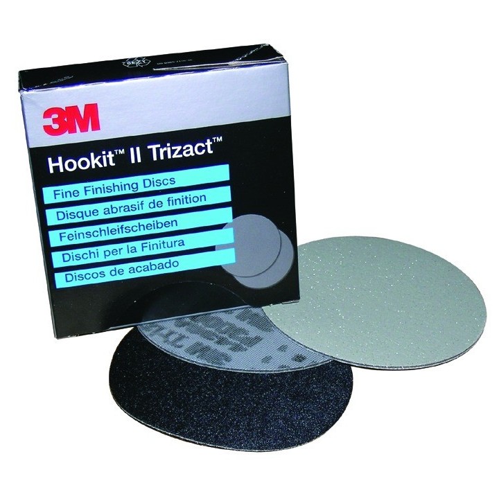 Boite de 15 disques 3M Trizact Ø150 P6000 | Oloupdemer.com