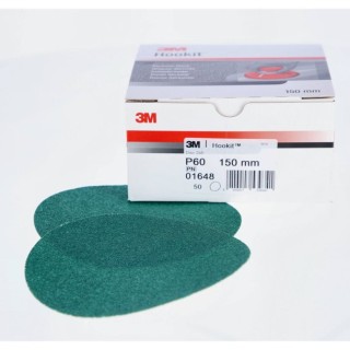 Boite de 50 disques Hookit 245 Vert - Ø150 P100 | Oloupdemer.com