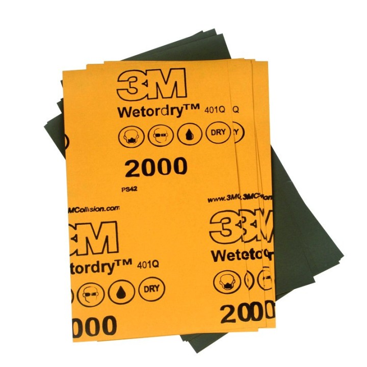 POCHETTE DE 50 FEUILLES MICRO ABRASIFS 230 X 138 P