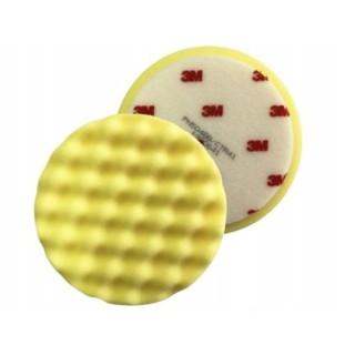 Boite de 2 mousses alveolées jaunes Ø150
