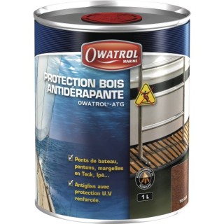 Protection pont antiglisse Owatrol ATG incolore 1L | Oloupdemer.com