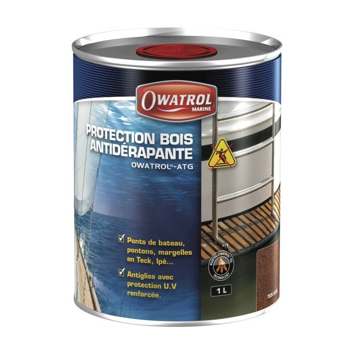 Protection pont antiglisse Owatrol ATG incolore 1L | Oloupdemer.com