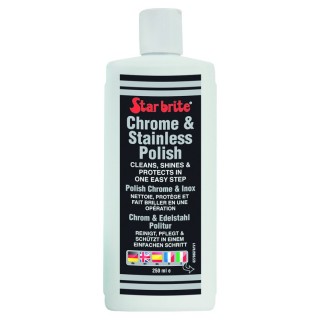 Chrome and stainless 250 mL