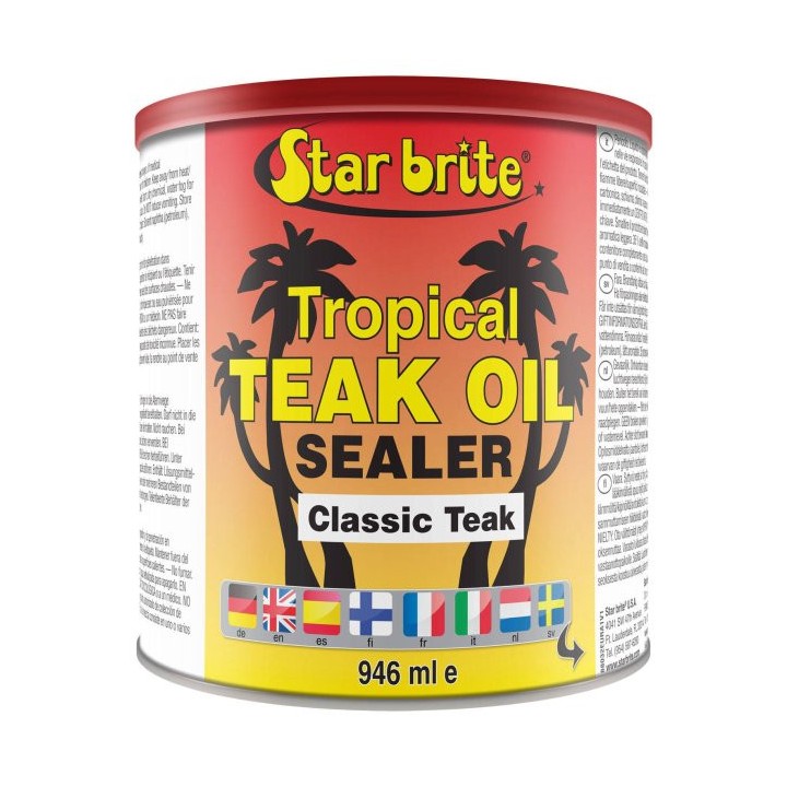 Tropical teak sealer classique 1L | Oloupdemer