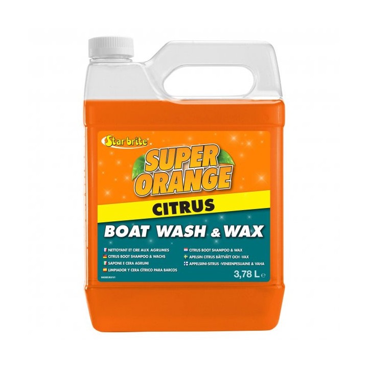 Super Orange Citrus Boat Wash & Wax