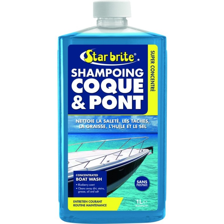 Shampoing universel coque et pont 1L - Star Brite | Oloupdemer.com