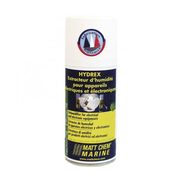 Hydrex extracteur d'humidité aérosol 150 mL | isonautique.com.com