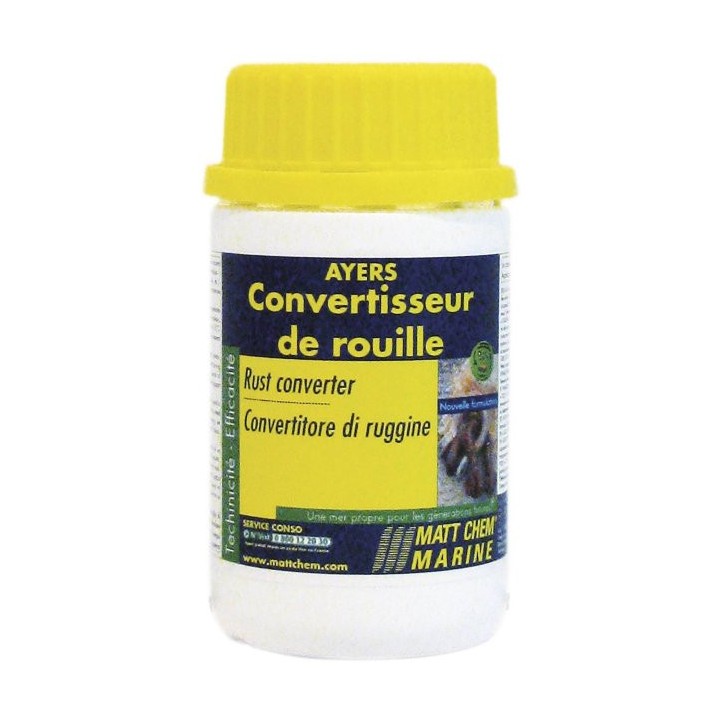 Convertisseur de rouille Ayers 125 ml | Oloupdemer.com