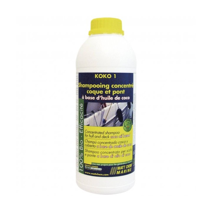 Koko shampoing gelcoat/peinture 1L