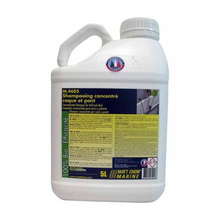 Shampoing concentré coque et pont 1L