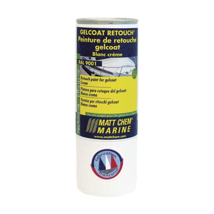 Gelcoat aérosol blanc 9010 150 mL