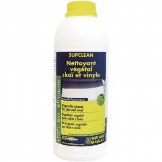 Nettoyant concentré végétal pour skaï et vinyle 1L (SUPCLEAN)