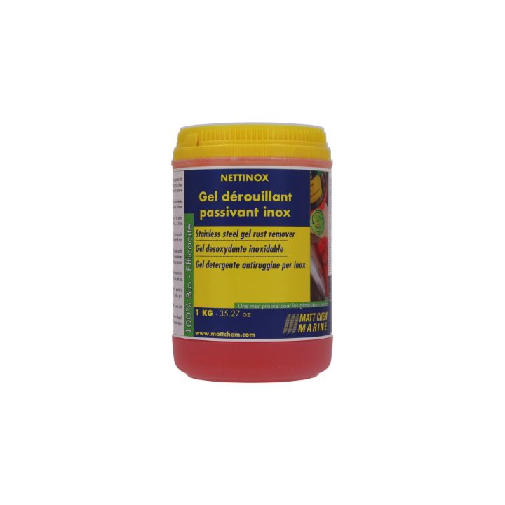 Nettinox derouillant gel en pot de 1KG | Oloupdemer.com