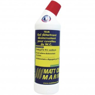 Tube gel détartrant wc 1L | isonautique.com.com