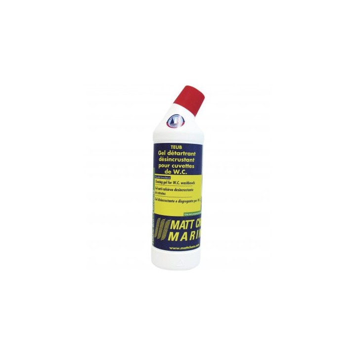 Tube gel détartrant wc 1L | isonautique.com.com