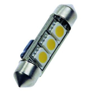 AMPOULE LED 10-30V 52LM S8.5 NAVETTE Ã10X37MM