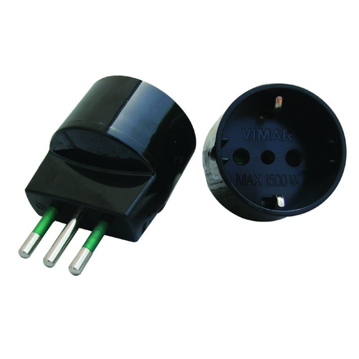 Adaptatateur Italie - S17 - P30 - mâle/femelle | isonautique.com.com