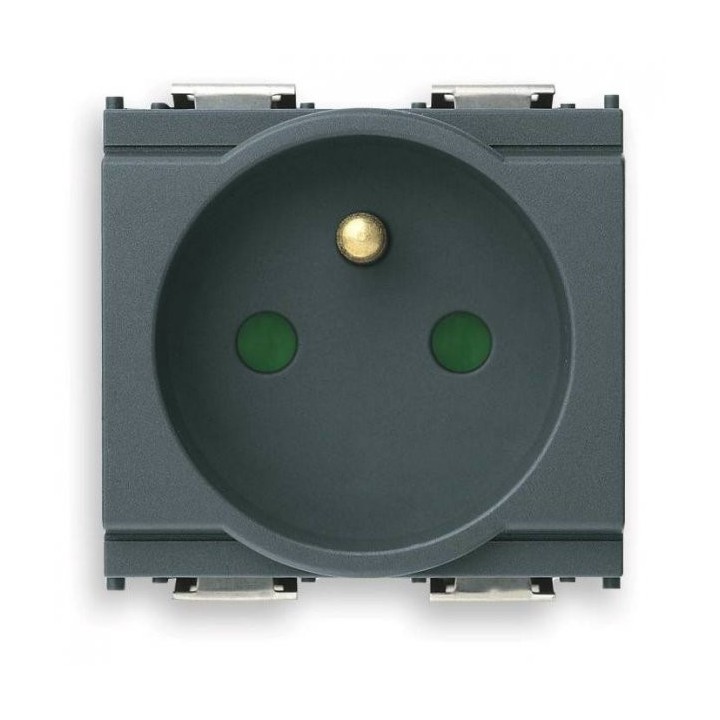 Prise Sicury France - 230V - 16A - gris | Oloupdemer.com