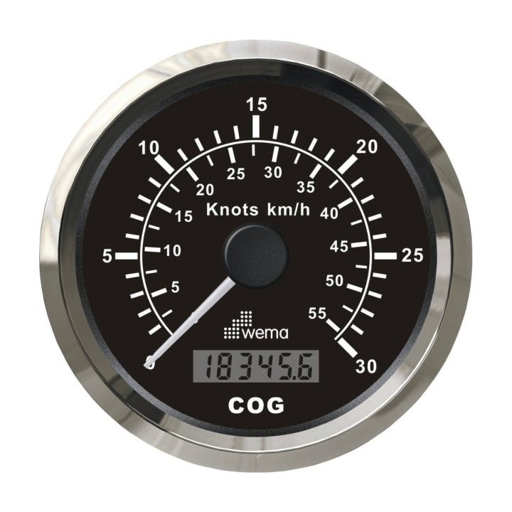 Silverline speedomètre GPS - 85mm + ANTENNE | Oloupdemer