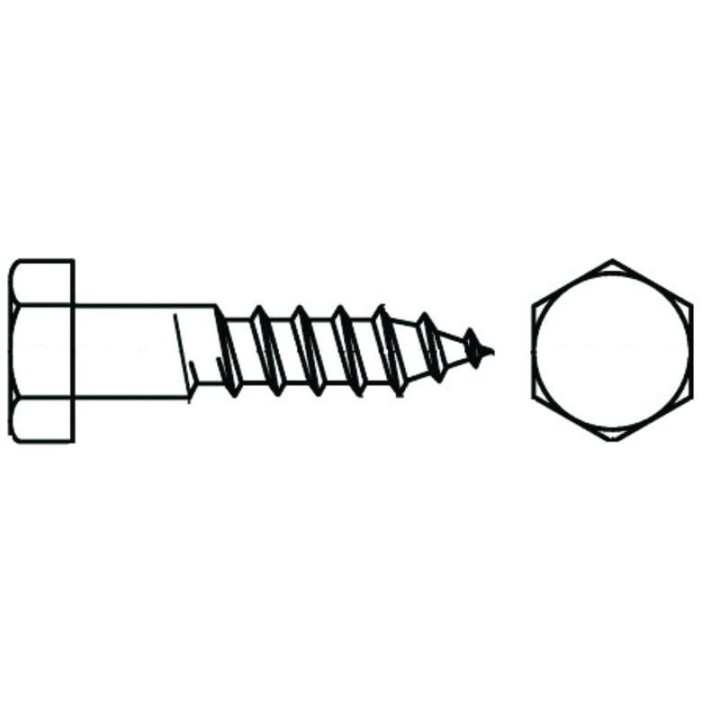 VIS BOIS TH TIREFONDS 08X60