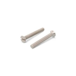 DIN 963 - A4 M 6X25 - VMTFF Vis à tête fraisée fendues * 100
