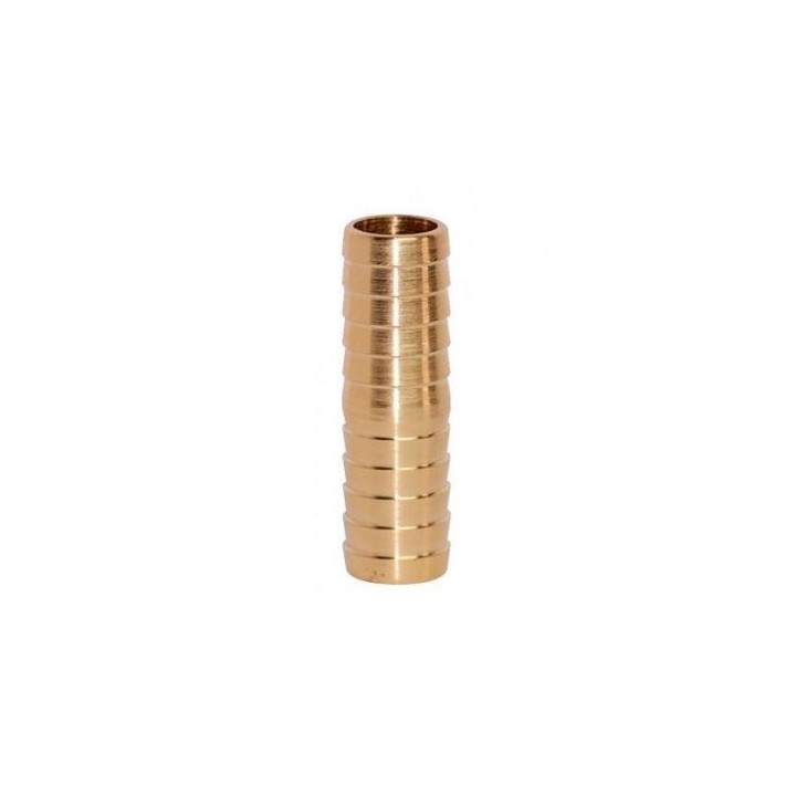 Jonction droite cannelée ø12 mm x 60 mm