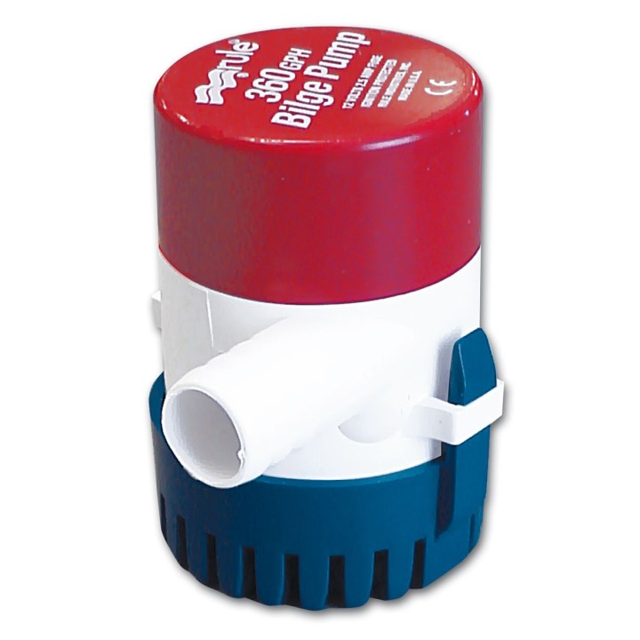 Pompe de Cale Immergeable Rule 360 - 12V