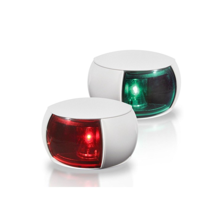 Feux NaviLED de navigation 112,5° rouge et vert 2mn - blanc | oloupdemer.com