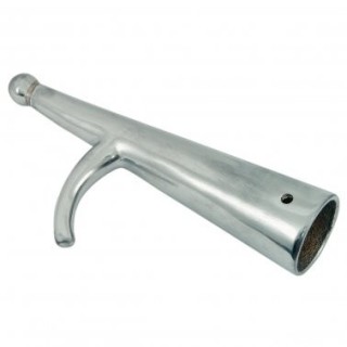 Embout de gaffe laiton chromé - ø27mm | oloupdemer.com