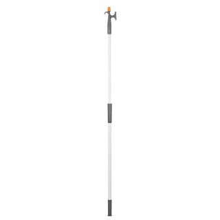 Gaffe télescopique en Alu  Anodisé Ø30mm L120-196cm, gris
