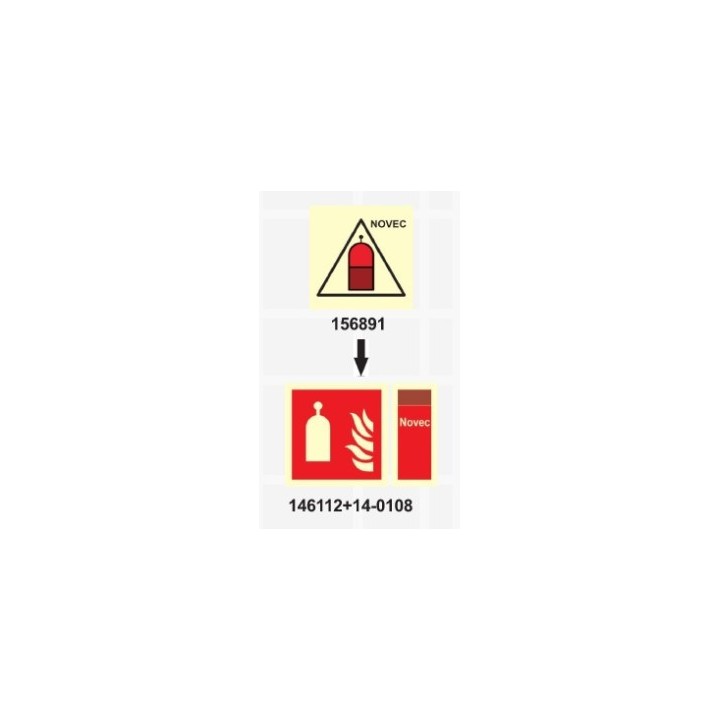 Affiche sticker système Novec