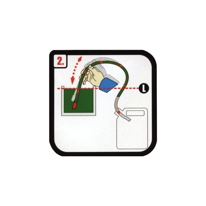 Pompe de transfert à bille et manuelle 10L/min Euro Marine