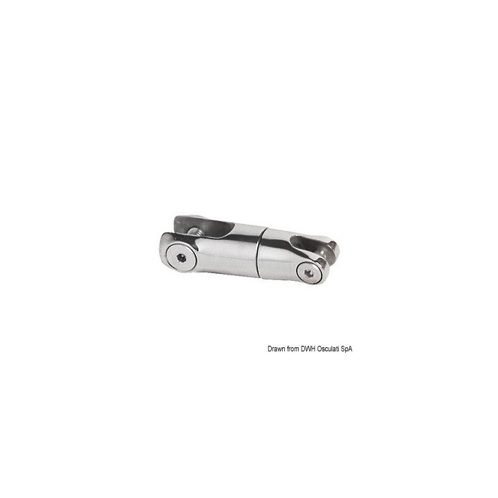 jonction en Inox AISI 316 pour chaîne 6/8mm  relie l'ancre à la chaîne pour faciliter la remontée de l'ancre dans le davier.