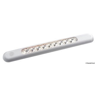 Plafonnier à LED à poser blanc 310x40x11,5 mm