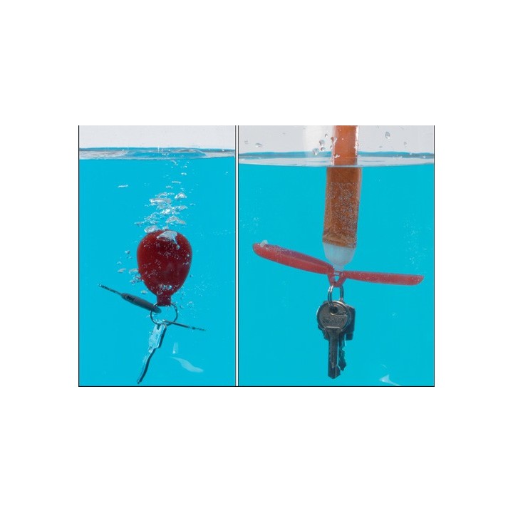 Porte-clés autogonflant breveté