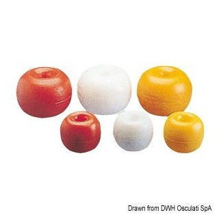 Flotteur avec trou pour couloir rouge 170 mm