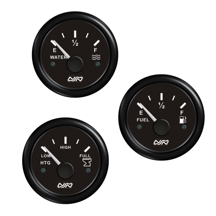 Indicateur de jauge carburants 0-190 Ohms, ø52mm | isonautique.com.com