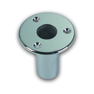 Base de lyre en laiton chromé | Oloupdemer.com