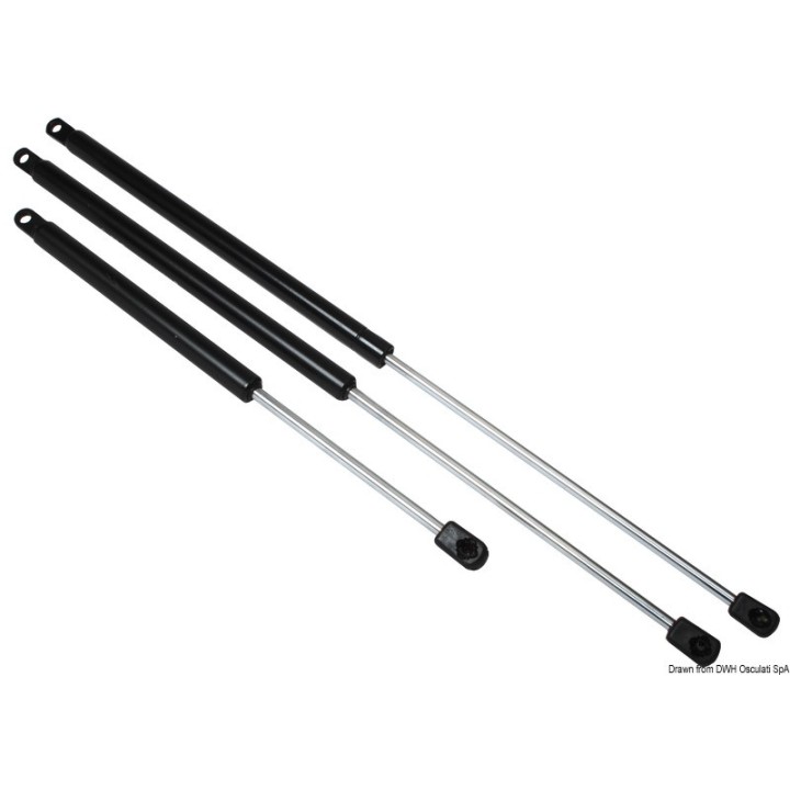 Ressort à gaz oeil-sphère 550 mm 20 kg