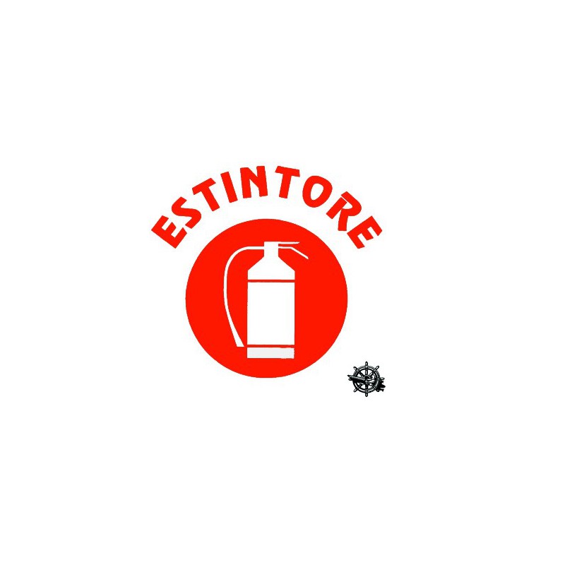 Autocollant Extincteur  