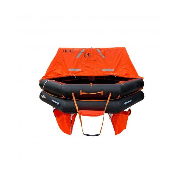 Radeau Solas TOB container flat (Throw Over Board) - Oloupdemer.com