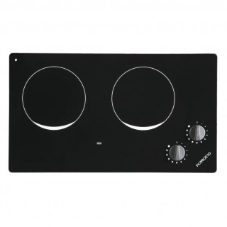 Plaque encastrable électrique vitrocéramique - 2 zones