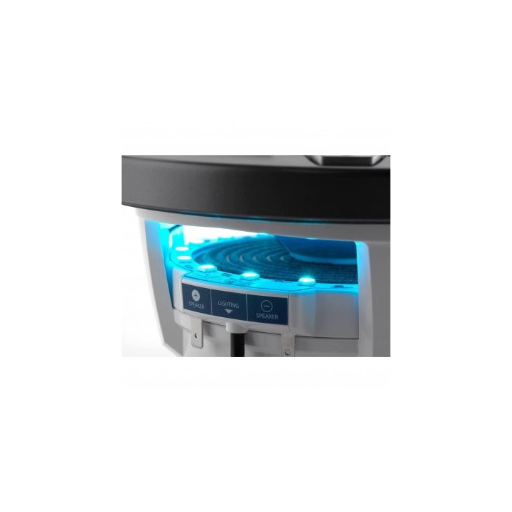 Haut parleurs marine M6-770 gris style sport avec leds (boîte de 2)