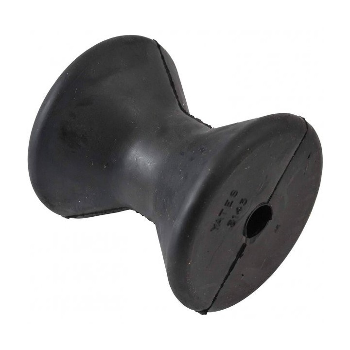 Rouleau remorque en caoutchouc