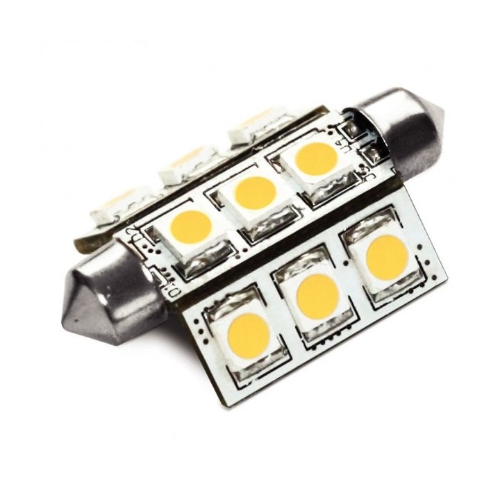 Ampoules Navette LED blanc chaud | oloupdemer