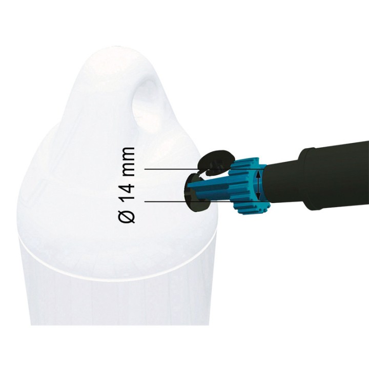 Adaptateur de gonflage pour valve de pare-battage